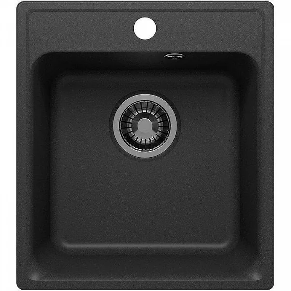 Кухонная мойка Reflection Quadra RF0243BL, черный