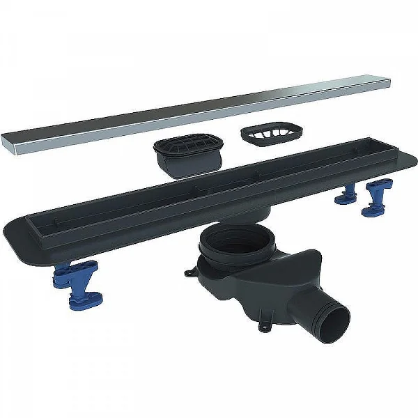 Душевой лоток BELBAGNO LUCE 90 см, BB-LD-LUCE-90-CR