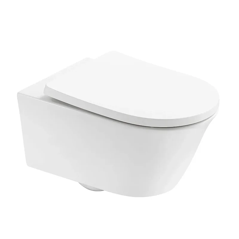 AEB21602H Унитаз подвесной 560x365x355мм Arrow безободковый белый глянец