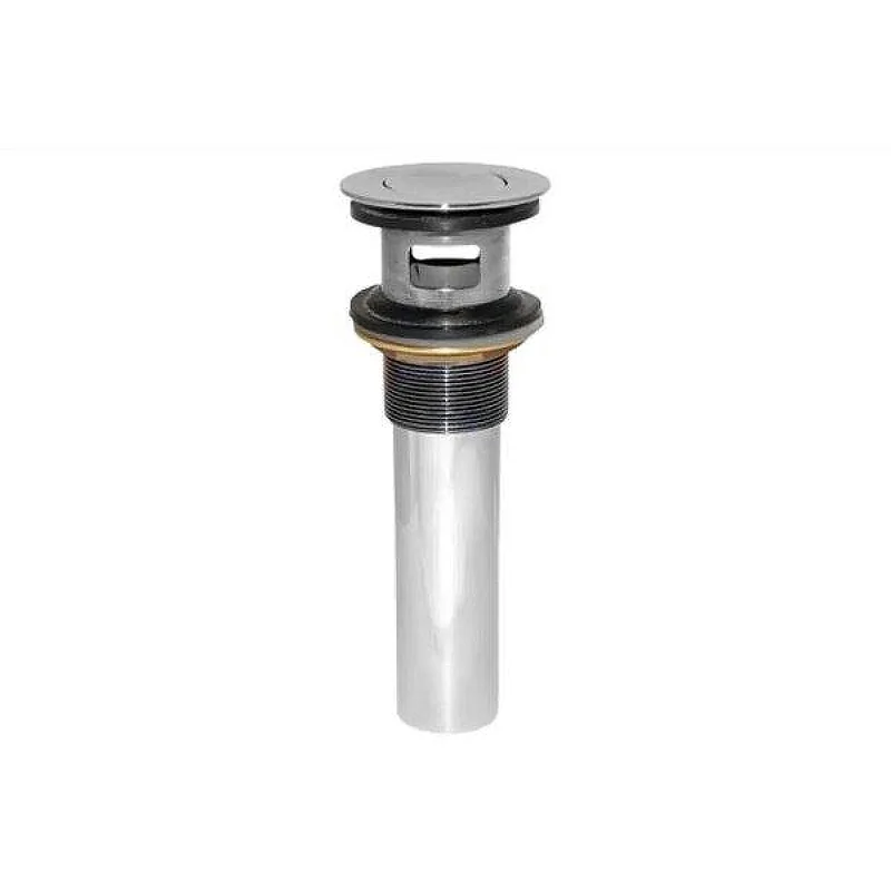 AG5821CP Донный клапан для раковины Arrow с переливом, хром