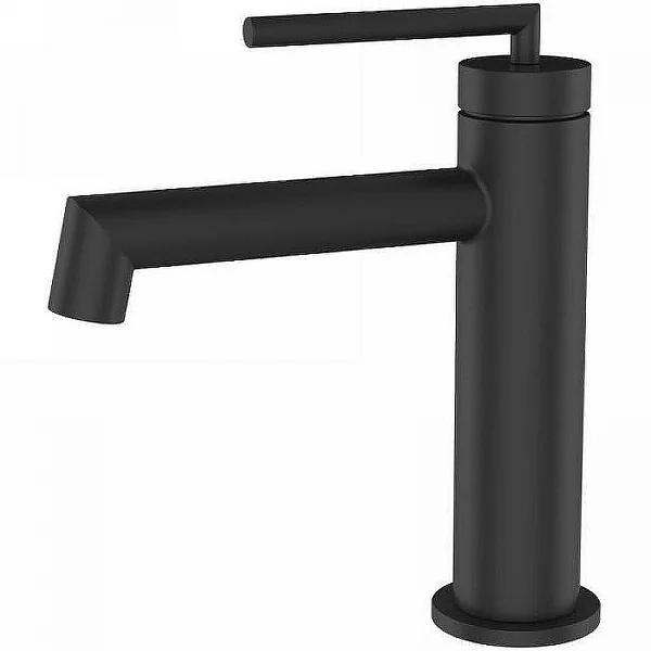 ACQUA Смеситель для раковины без донного клапана, черный ACQUA-LVM-NERO BelBagno