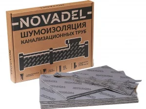 TONLOS Novadel pipe комплект для шумоизоляции канализационных труб 4640107333050