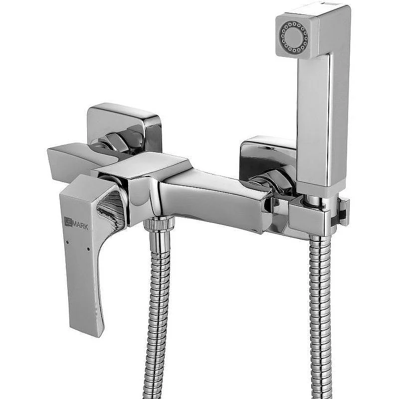 Смеситель Lemark Unit LM4518C с гигиеническим душем, встраиваемый