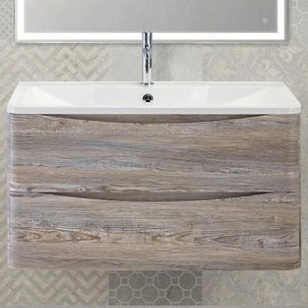 ACQUA База под раковину подвесная с двумя выкатными ящ, Pino Scania, 1000x450x500 BelBagno