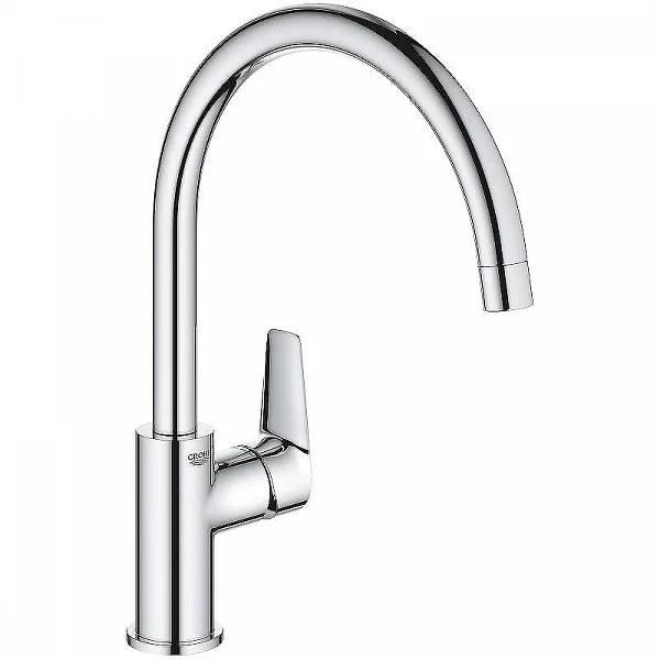Grohe BauEdge Смеситель однорычажный для кухни, хром