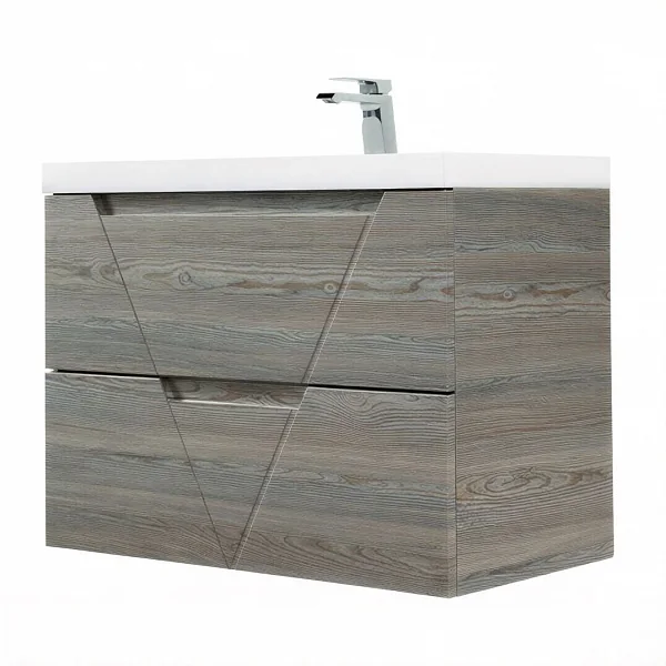 VITTORIA База под раковину подвесная с 2 выкатными ящиками, Pino, 700x450x570, VITTORIA-700-2C-SO-PI