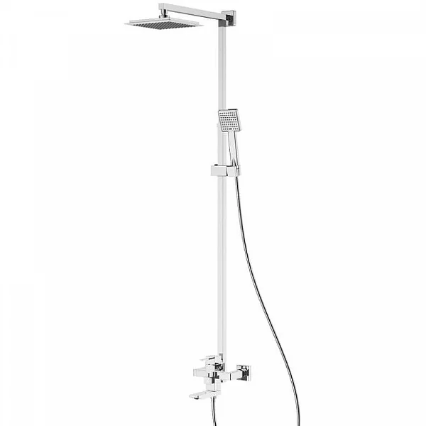 WESNAART Стойка душевая со смесителем для ванны KRISTAL, KRI22-314, (5 шт. в 1 уп.)