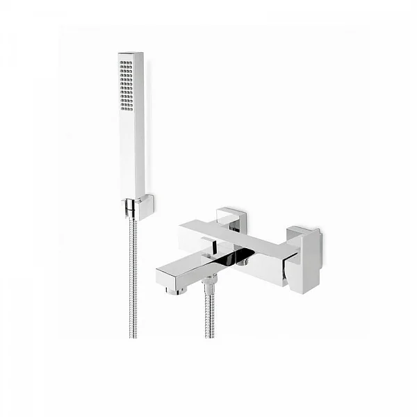 Kerama Marazzi 66440CKM.21.018 Настенный смеситель для ванны с держателем душевой лейки FUTURA