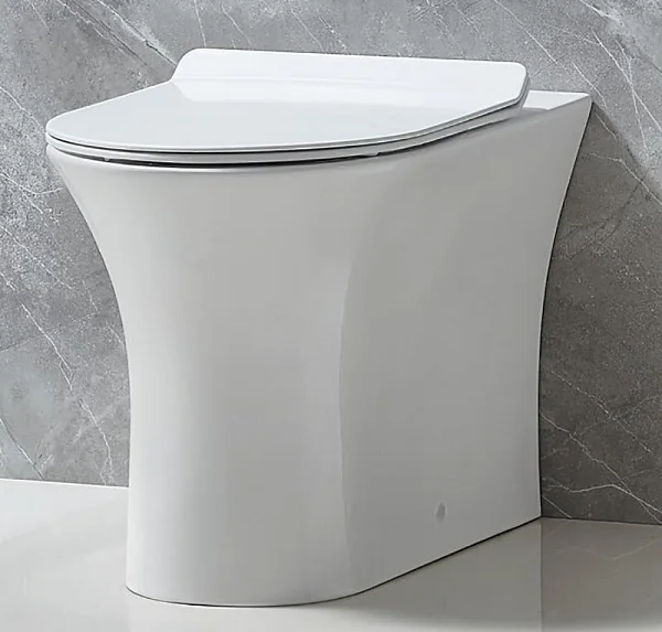 ANCONA Унитаз приставной безободковый, полное примыкание, P-trap BB1224CBR-P BelBagno