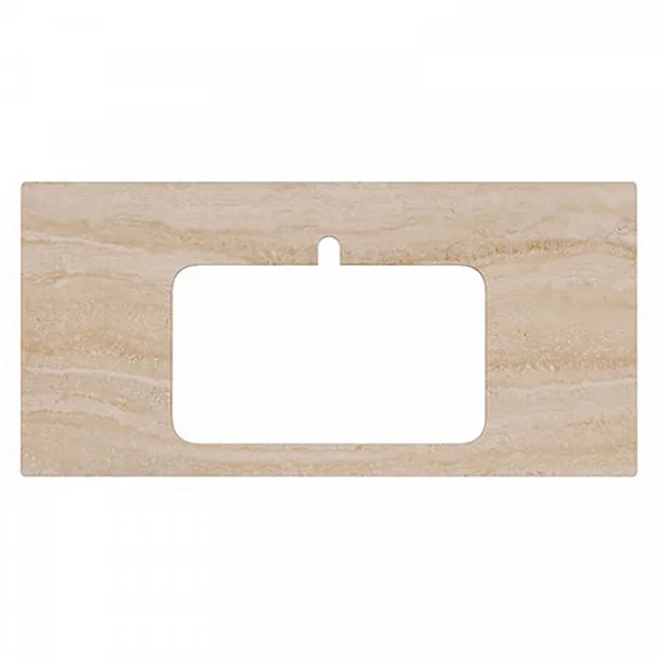 Kerama Marazzi PL2.SG560400R/100 Спец. изделие для раковин, встраиваемых сверху, 100 см Риальто песо
