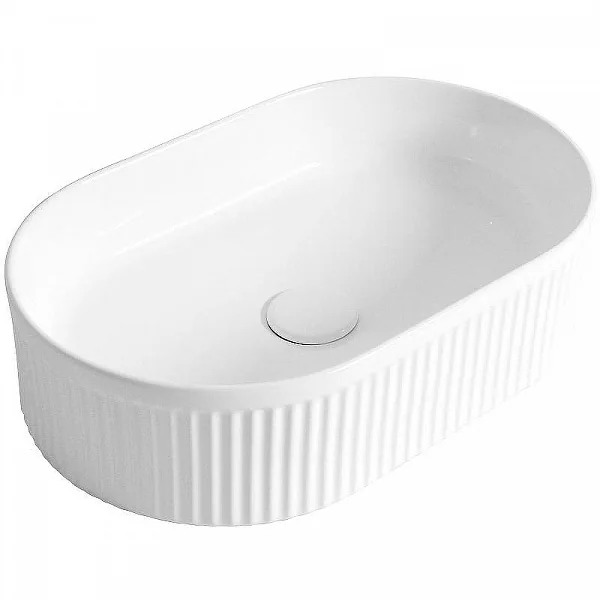 Раковина керамическая накладная, овальная BB1497, 500x320x120 BelBagno
