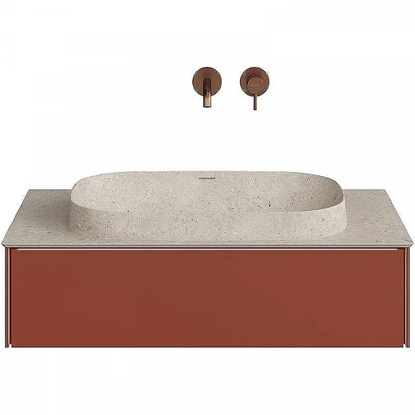 Kerama Marazzi MA.90.1/VR.M Тумба MAGICA подвесная 90, 1 ящик, венецианский красный матовый
