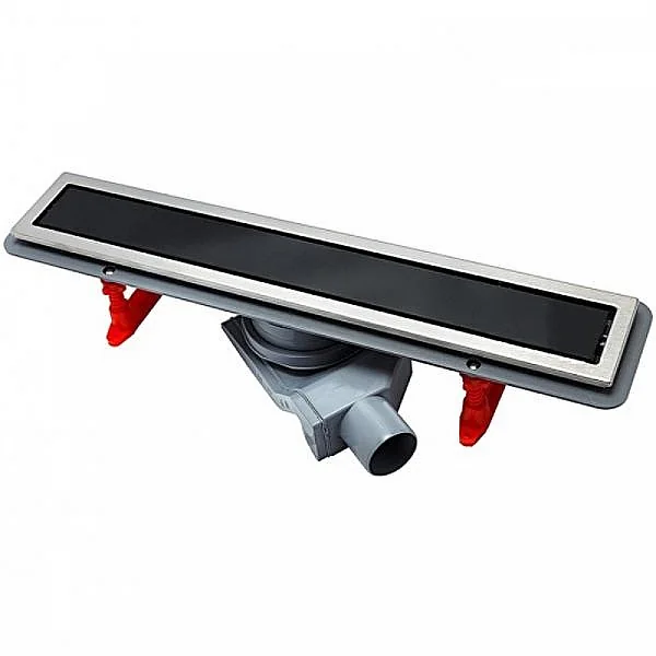 Душевой лоток Pestan Confluo Premium Black Glass Line 550