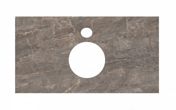 Kerama Marazzi PL1.VT280/80 Спец. изделие декоративное для накладных раковин Парнас пепельный лаппат