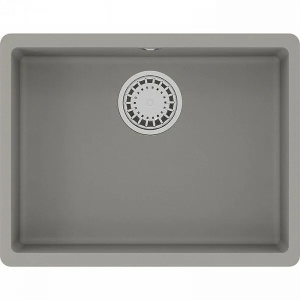 9910075 Кухонная мойка Lemark SINARA 540-U подстольного монтажа из кварцгранита цвет: Грей