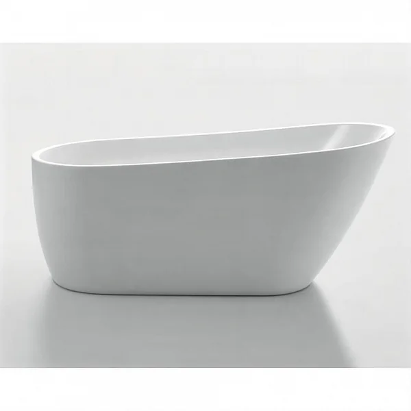 Акриловая ванна без перелива BELBAGNO BB62-1700-W0, 1700х720х720
