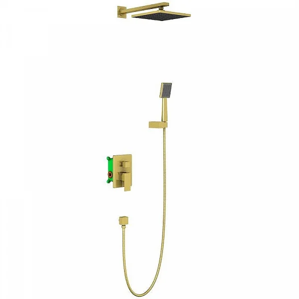 Душевая система встроенная Timo Selene SX-2069/17SM золото матовое
