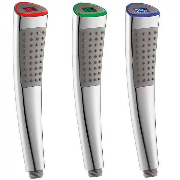 BB-D1LED-CRM Ручной душ с цифровым индиктаором температуры воды и цветовой подсветкой