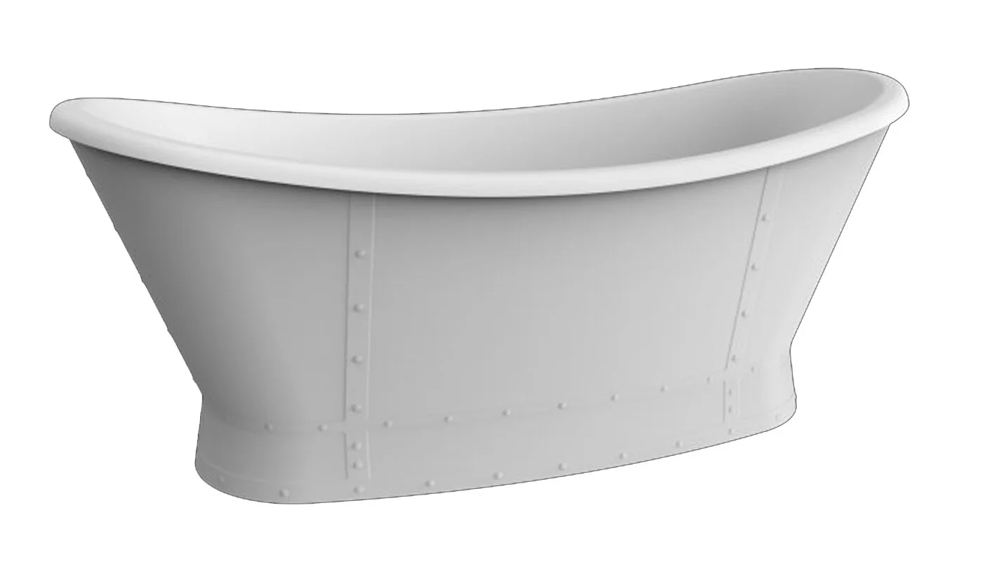 Акриловая ванна BELBAGNO BB33, 1680x780x710