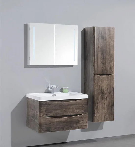 ANCONA-N База под раковину подвесная с двумя выкатными ящиками Rovere Moro BelBagno