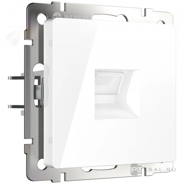 W1182001/ Телефонная розетка RJ-11 (белый)