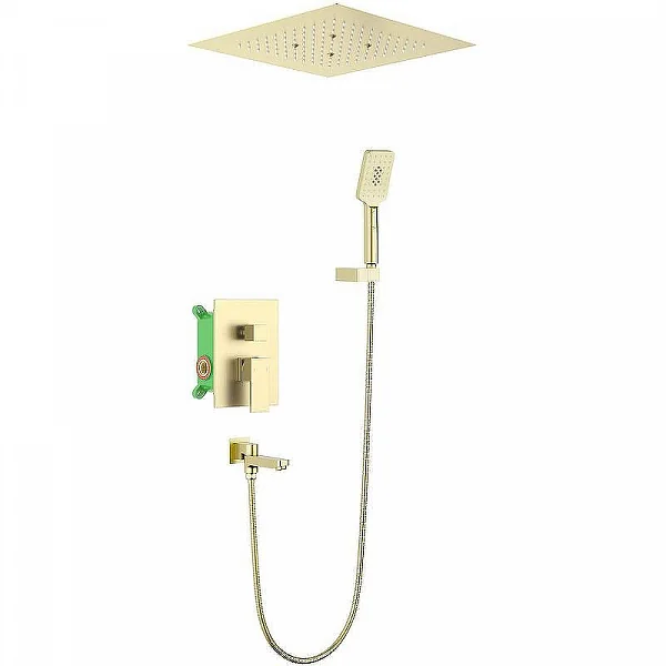 Душевая система встроенная Timo Selene SX-2039/17SM золото матовое
