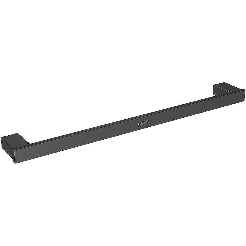 Полотенцедержатель Lemark SMOOTH LINE одинарный, графит