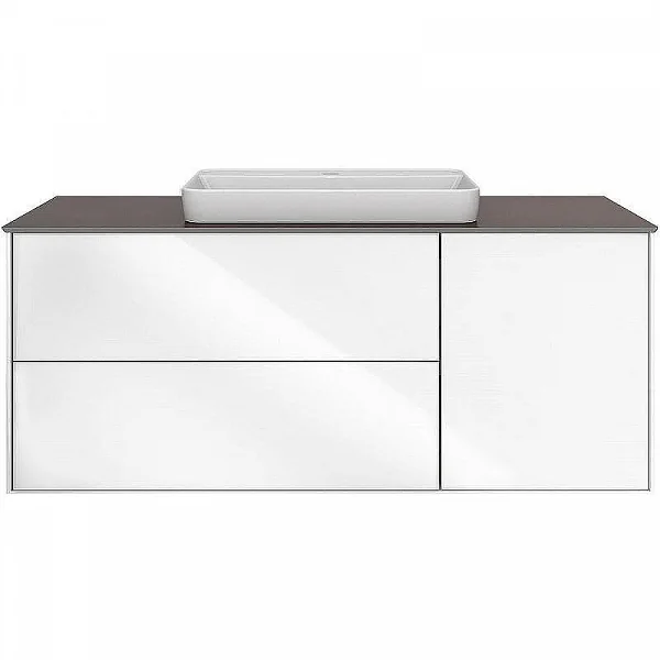 Kerama Marazzi PLB.M.120.3/WHT Тумба PLAZA Modern, подвесная 120 см, 3 выдвижных ящика, белый