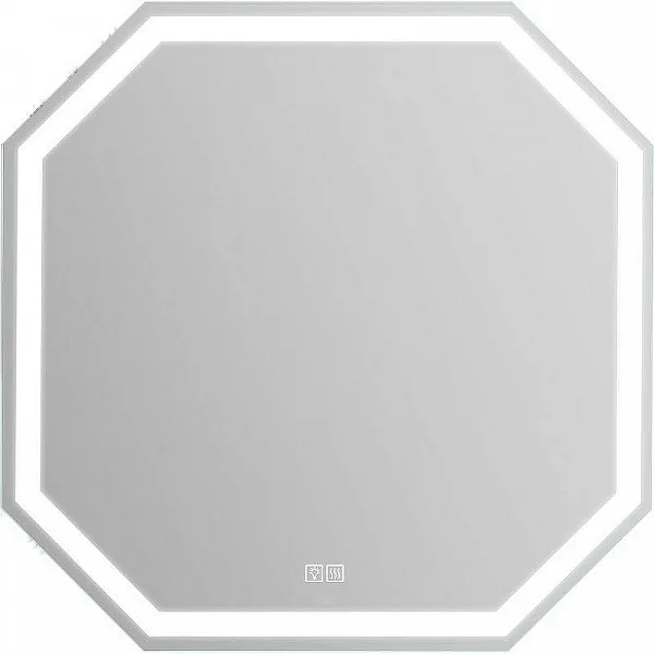 Зеркало со встроенным светильником, сенсорным выключателем и подогревом SPC-OTT-800-800-LED-TCH-WARM