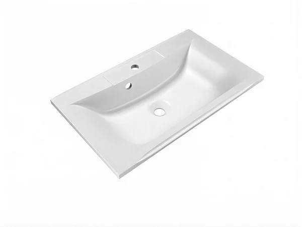 Раковина из литьевого мрамора, 750x450x150, BB750/450-LV-MR-PR BelBagno