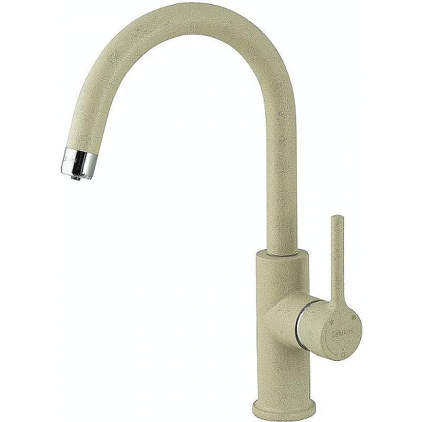 Смеситель для кухни Lemark COMFORT LM3073 с подключением к фильтру питьевой воды, цвет: бежевый