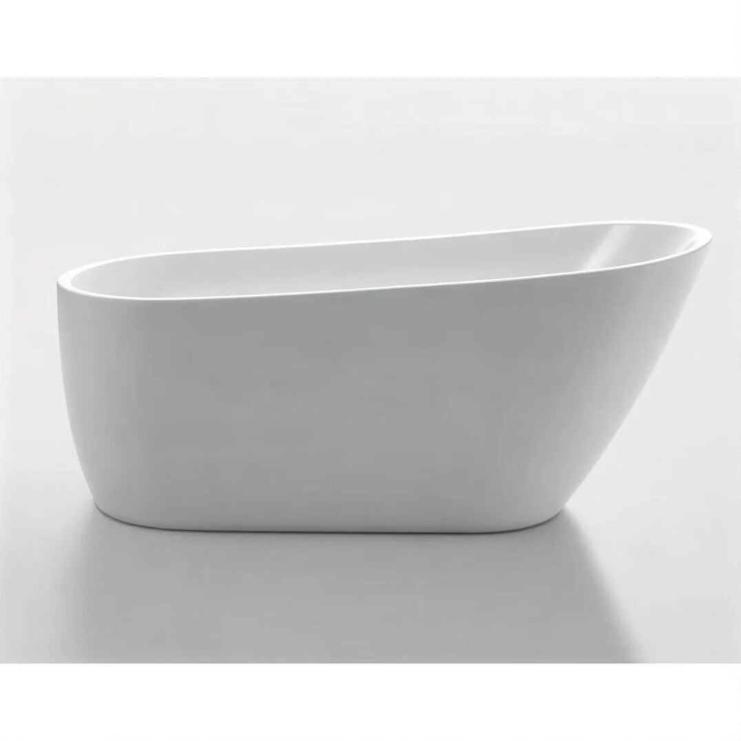 Акриловая ванна без перелива BELBAGNO BB62-1700-W0, 1700х720х720