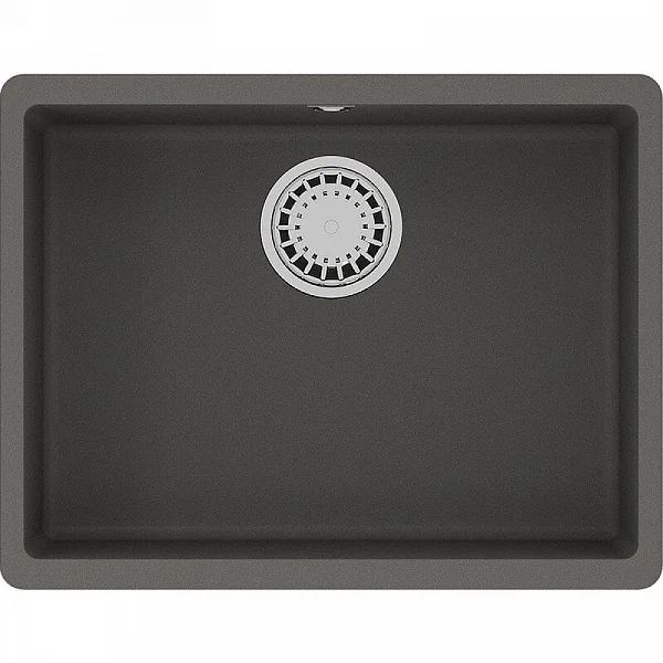 9910077 Кухонная мойка Lemark SINARA 540-U подстольного монтажа из кварцгранита цвет: Серый шёлк