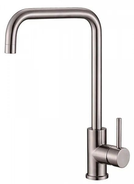Смеситель для кухни, нержавеющая сталь, исполнение сатин BB-LAM03A-IN BelBagno
