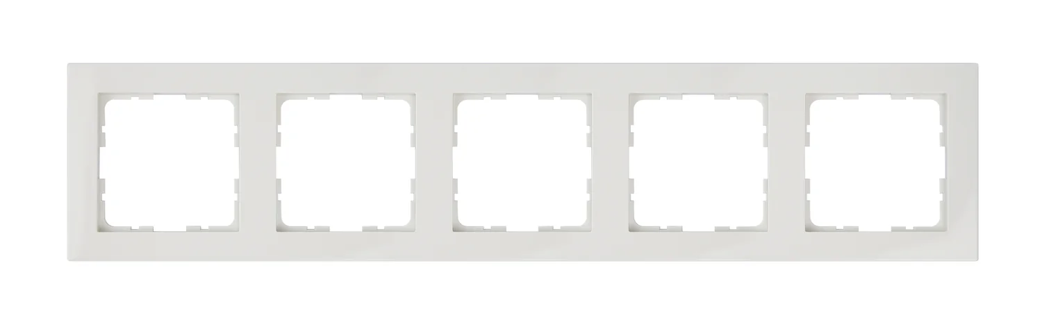 G1005V_Рамка G-Classic 5-постовая, цвет слоновая кость