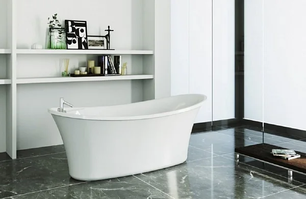 Акриловая ванна BELBAGNO BB302, 1670x750x685