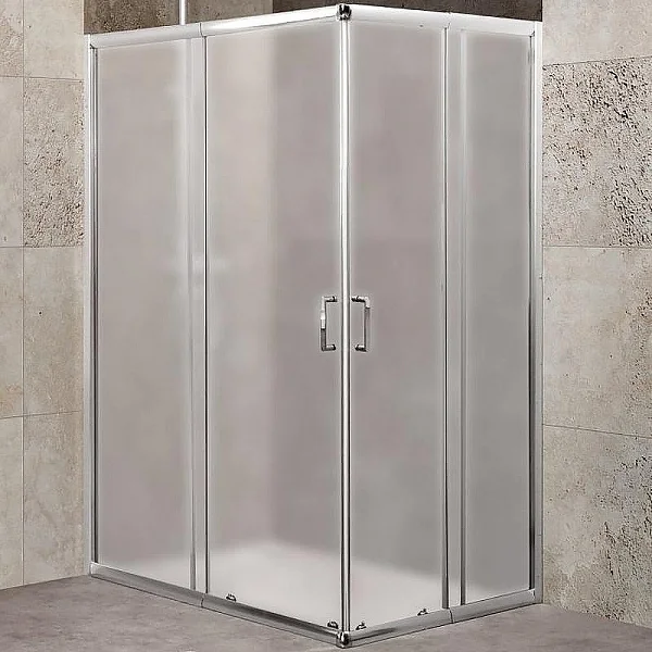 UNIQUE-AH-2-100/115-75/90-P-Cr Душевой уголок BelBagno