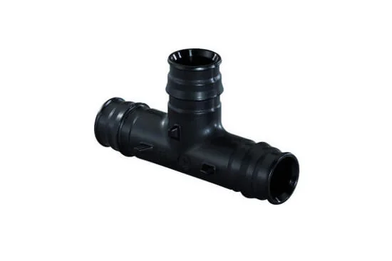 Тройник Uponor 1008686 Q&E равнопроходной PPSU 25x25x25