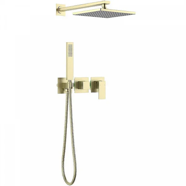 Душевая система встроенная Timo Selene SX-2169/17SM золото матовое