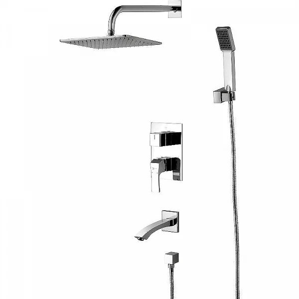 Смеситель Lemark Unit LM4522C для ванны и душа, встраиваемый