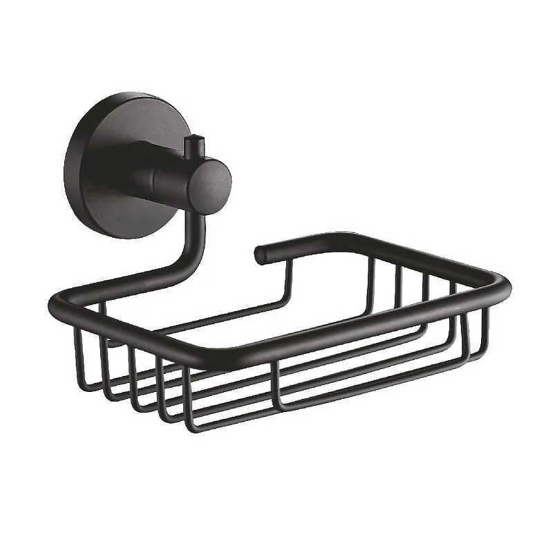 Мыльница D-lin D221111-1 решетка, черный
