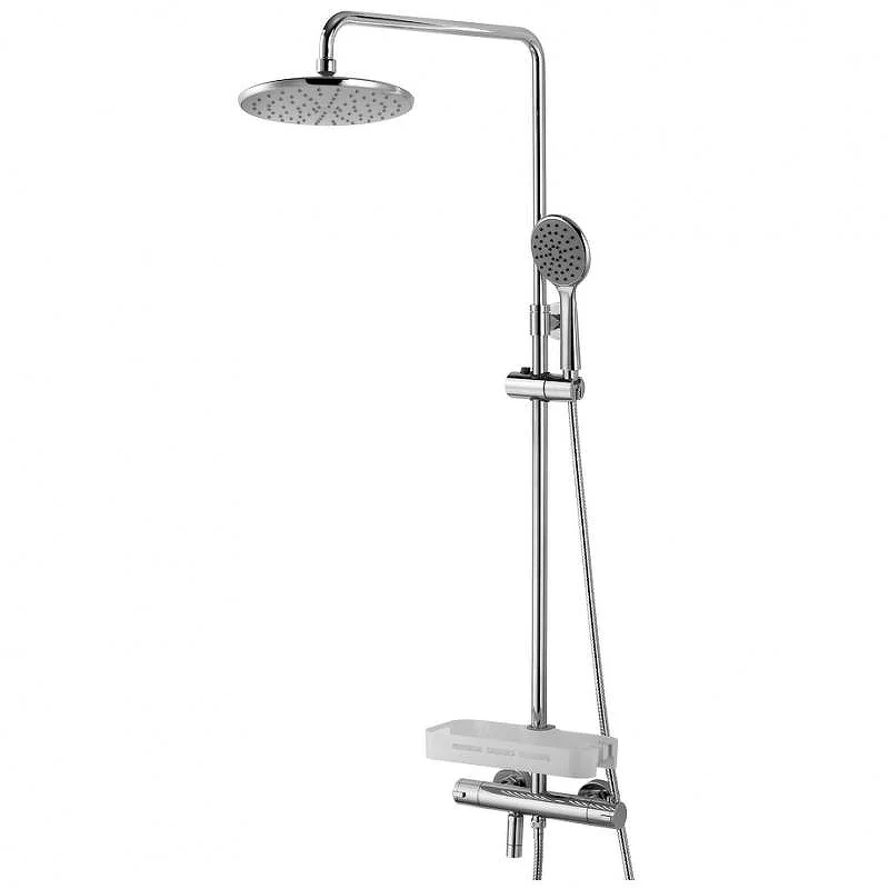 Смеситель Lemark Tropic LM7010C для ванны и душа, термостатический