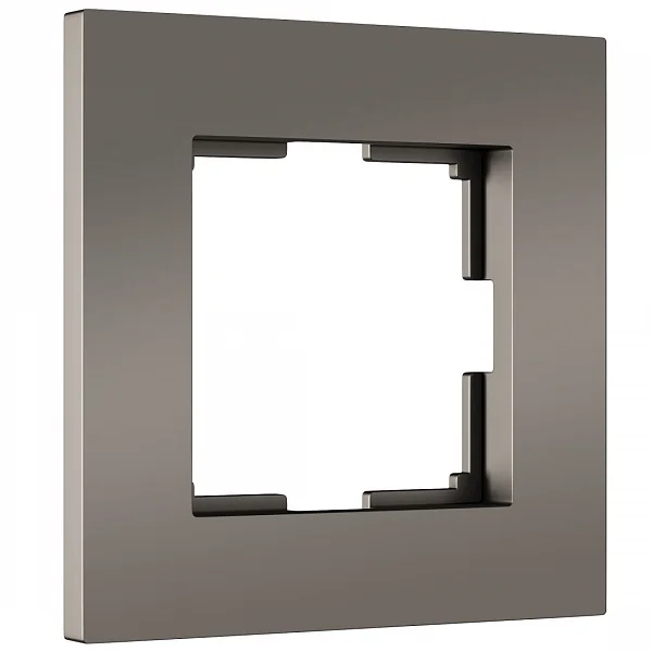 W0012963/ Рамка на 1 пост Slab (бронза софт)