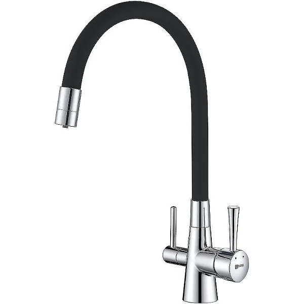 Смеситель Lemark Comfort LM3075C для кухни с гибким изливом и подключением к фильтру с питьевой водо