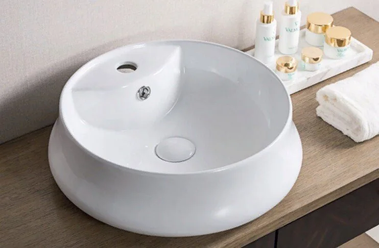 Раковина накладная керамическая круглая BB1398 BelBagno