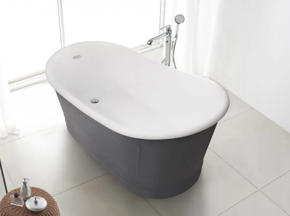 Акриловая ванна BELBAGNO BB32-CF36, 1676x900x750