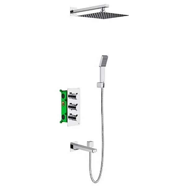 Душевая система встроенная с термостатом Timo Petruma SX-5149/00SM хром