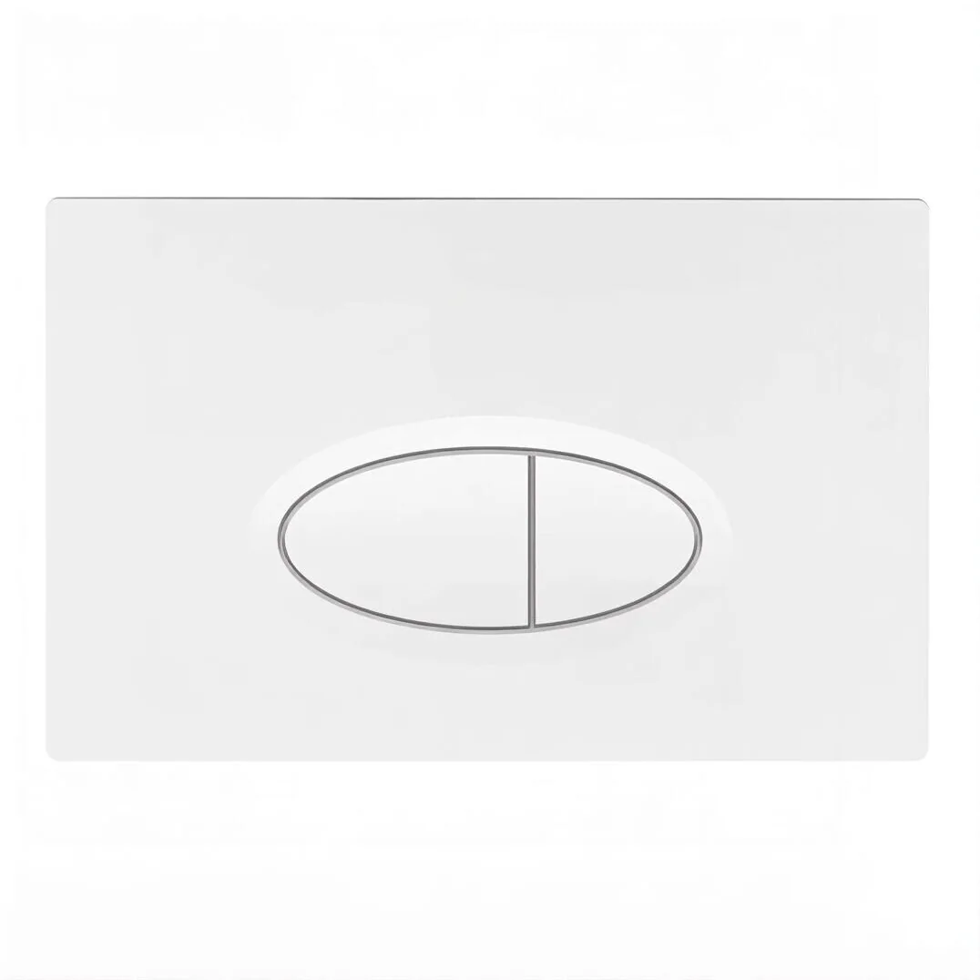 Кнопка смыва BB052BL, белая глянцевая BelBagno