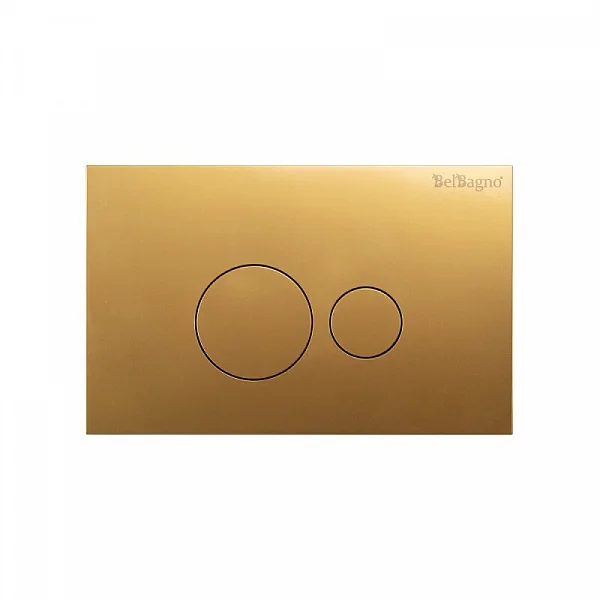 Кнопка смыва BB083ORO.MAT, матовое золото BelBagno