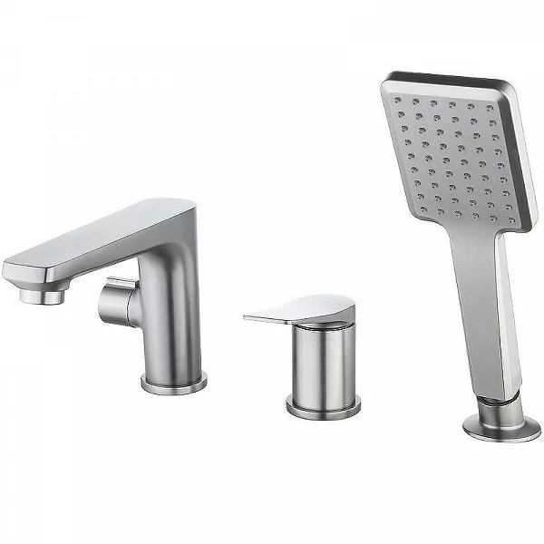 Смеситель Lemark Bronx LM3745GM на борт ванны